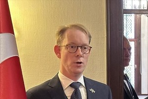 瑞典外交大臣托比亞斯‧比爾斯特倫。（圖：Getty Images）