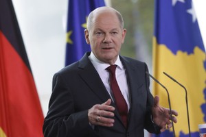 德國總理奧拉夫‧朔爾茨。（圖：AP）