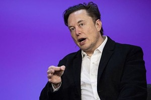 特斯拉首席執行官馬斯克。（圖：AFP）