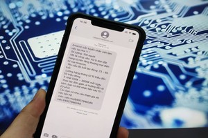 一種網上詐騙短信寄致電話號碼。