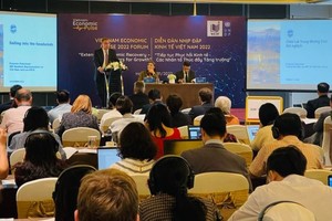 第二次越南經濟活動論壇現場。（圖：明芳）