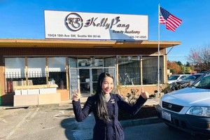 華人女企業家在美國開設美甲培訓中心