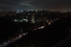 烏克蘭絕大多數電力用戶都被切斷了電源。（圖：AFP）