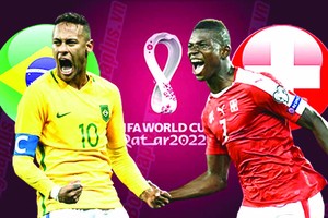 巴西隊能否擊敗瑞士隊？（圖：互聯網）