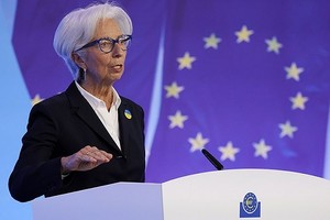 歐洲央行行長拉加德。（圖：EPA）