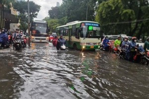本市計劃至2025年解決13條街道因雨水受淹問題。