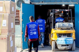 在泛美衛生組織的支持下，海地收到了約117萬劑口服霍亂疫苗。（圖：WHO）