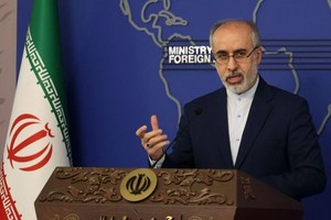 伊朗外交部發言人卡納尼。（圖：AFP）