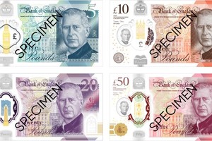英公佈新版英鎊紙幣設計圖案
