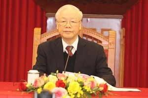 黨中央總書記阮富仲。（圖：越通社）