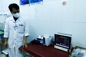 獲捐贈的醫療設備之一。