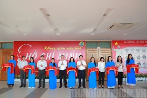 第四郡胡志明文化空間落成剪綵儀式。（圖：市黨部新聞網）