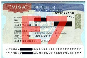 韓國E-7簽證。（示意圖：互聯網）