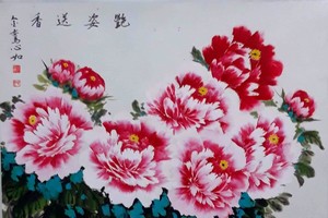 姚金鸾书画作品欣赏 —— 艳姿送香