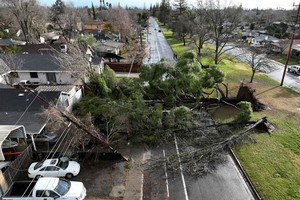 冬季风暴持续袭击美加州致12 死