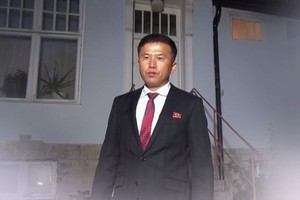 朝鲜外务省负责美国事务的局长权正根。（图：韩联社）