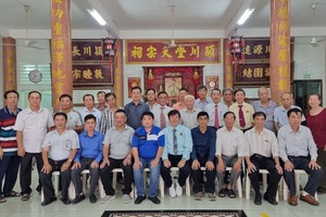 颍川堂陈姚胡虞田大宗祠秋季祭祖仪式一瞥。