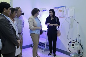 广义省获赠医疗设备