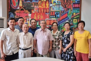 市书法分会筹划新一年活动