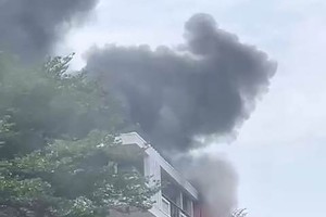 第八郡某纸巾店铺失火