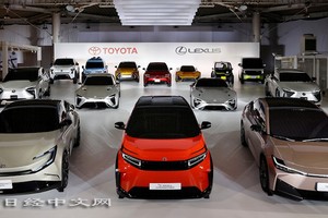 丰田提出的目标是2030年在全球售出350万辆EV。（图：Nikkei）