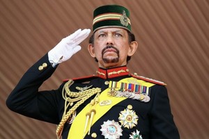 汶莱达鲁萨兰国国王哈吉‧哈桑纳尔‧博尔基亚。（图：Getty Images）