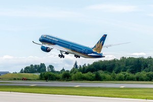 越南与法国航线经过3年因新冠肺炎疫情中断后计划于本月26日重启运营。（示意图：VNA）