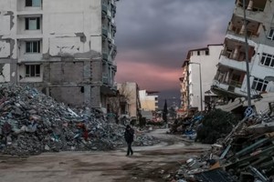 土耳其地震灾区。（图：AFP）