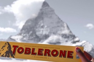 三角巧克力包装上马特洪峰图案将消失