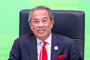 马来西亚前总理穆希丁。（图：互联网）