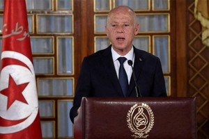 突尼斯总统凯斯‧赛义德。（图：Getty Images）