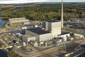 出事点Xcel Energy 工厂位于密西西比河畔，距离最近的街区约一英里。（图：互联网）