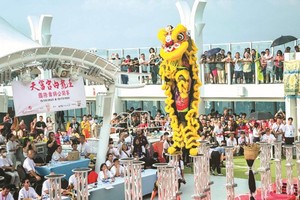 豪勇堂夺得新加波舞狮公开赛冠军