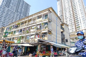 第四郡永会公寓已严重损坏。