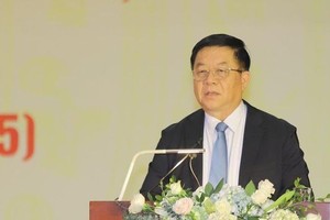 中央宣教部长阮仲义发表会议结论和指导意见。（图：辉煌）