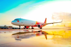 越捷航空拥有现代的机队。