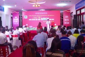 2023年书籍推介与宣传比赛活动现场。（图：广义报）