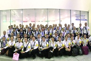 劳动者准备出国工作。（图：互联网）