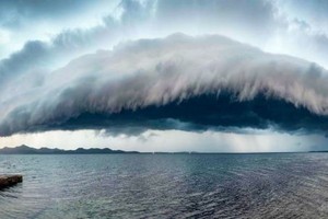 克罗地亚扎达尔的滩云。（图：世界气象组织）