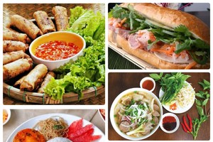 越南特色美食。