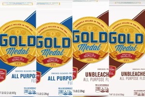 4月28日，美国通用磨坊食品公司宣布召回其生产的几种规格的面粉产品。（图：互联网）