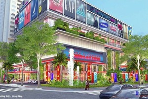 从今年8月起的雄王商业中心之新面貌。（图：KIDO）