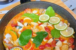 教你做冬阴功海鲜汤