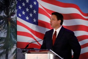 佛罗里达州长德桑蒂斯。（图：路透社）