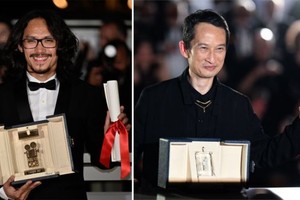 导演范天恩和导演陈英雄。