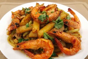 香辣干锅虾做法