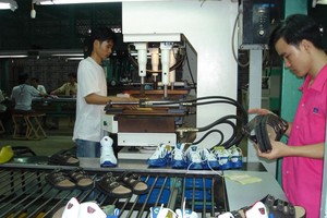 制鞋领域正受到世界经济衰退的大冲击。