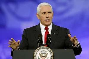 美国前副总统彭斯。（图：互联网）