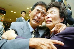 韩朝以往举办多次离散家属团聚活动。（图：Getty Images）