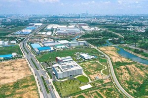 本市目前拥有约1万公顷工业用地储备面积。